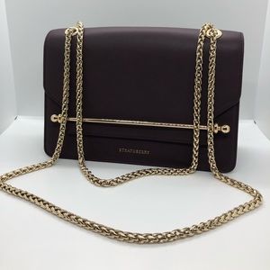 Authentic Strathberry East/West Burgundy Bag